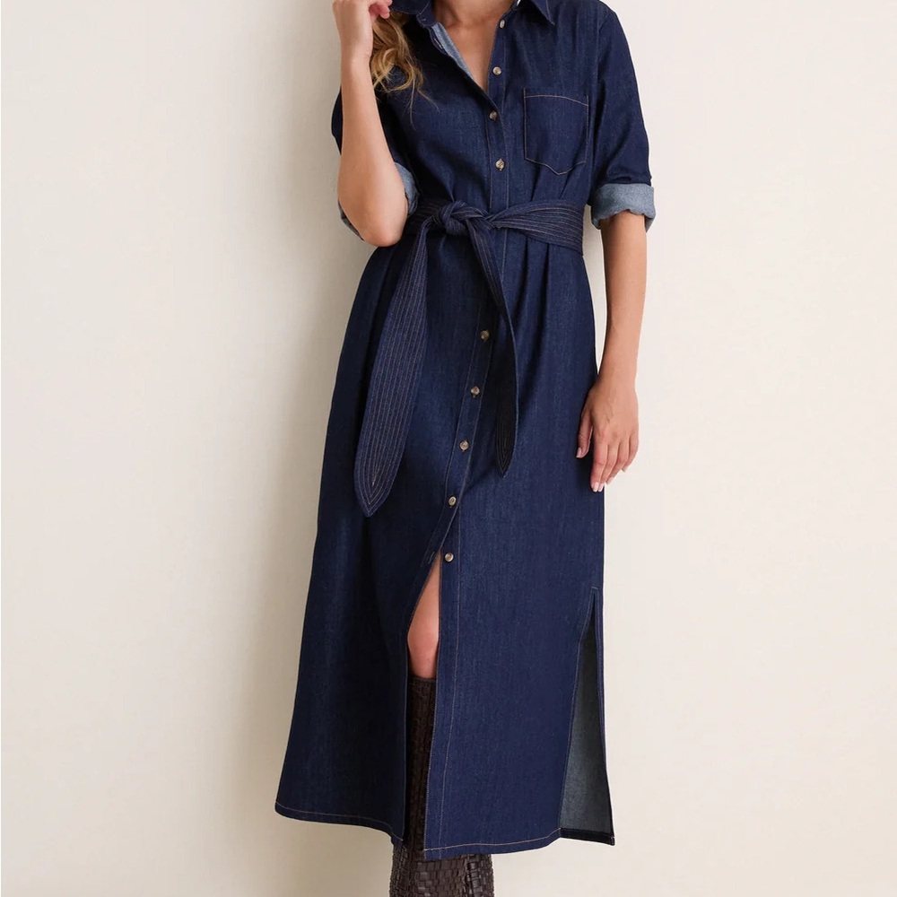 Tuckernuck Denim Chessie Dress - XS - EUC